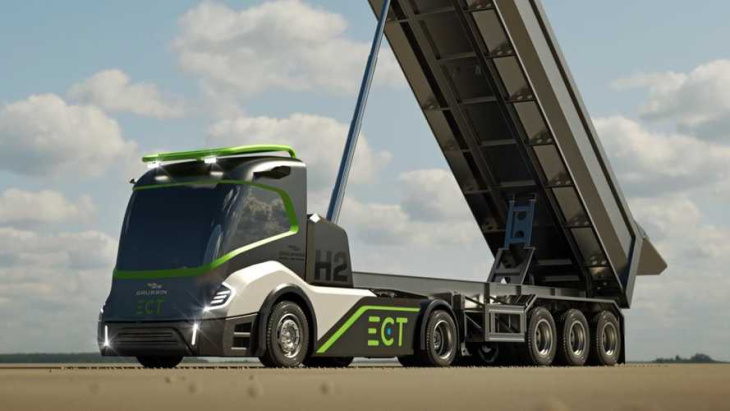 gaussin h2 racing truck: stärkster wasserstoff-laster der welt