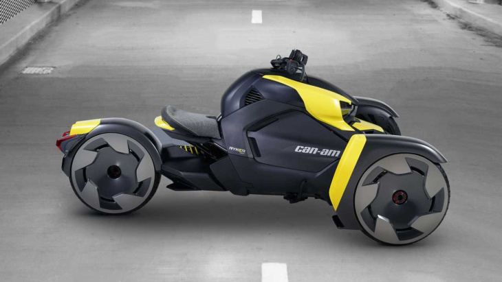brp bringt 2024 die can-am-motorräder zurück – mit elektroantrieb