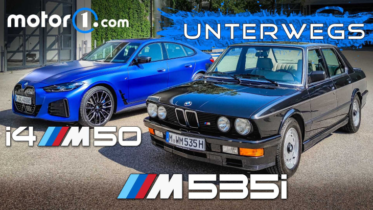 Video: BMW (E28) M 535i und BMW i4 M50 (2021) im Test