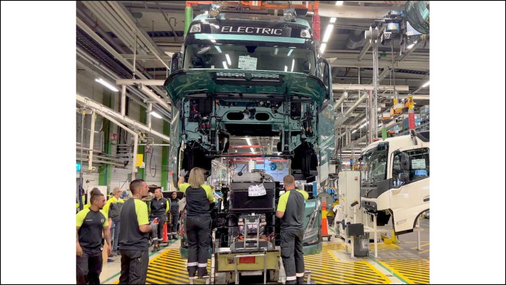 volvo trucks startet serienproduktion von schweren elektro-lkw