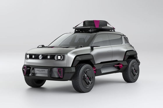 renault 4ever trophy (2025): concept car, renault 4, pariser autosalon, vorstellung, neu, weltpremiere
