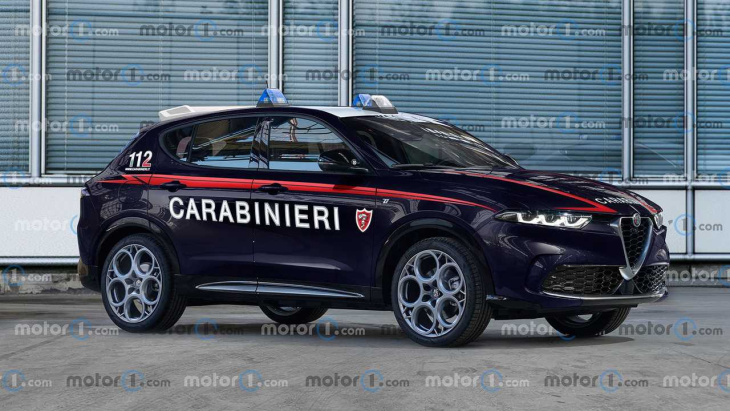 alfa romeo tonale wird dienstwagen der italienischen carabinieri