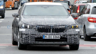 BMW 5er (2023) zeigt sich mit Serienleuchten (Update)