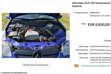 Mercedes-Benz SLK 200 Kompressor bei eBay