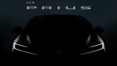 Neuer Toyota Prius vor der Enthüllung nächste Woche angeteasert