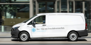 Mercedes bringt eVito mit Kühl-Umbau