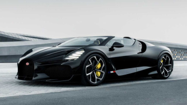 Bugatti W16 Mistral zeigt sich auf neuen Bildern