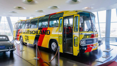 Mercedes O 302 für die Fussball-WM 1974: Gute alte Zeit