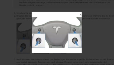 Tieferer Neustart mit getretener Bremse? Tesla-Handbuch räumt mit verbreitetem Mythos auf