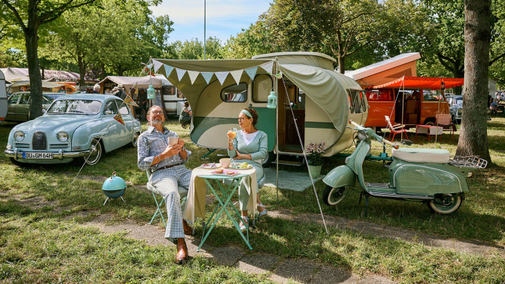 kultcaravan auf reisen - camping-oldie yvonne von mostard