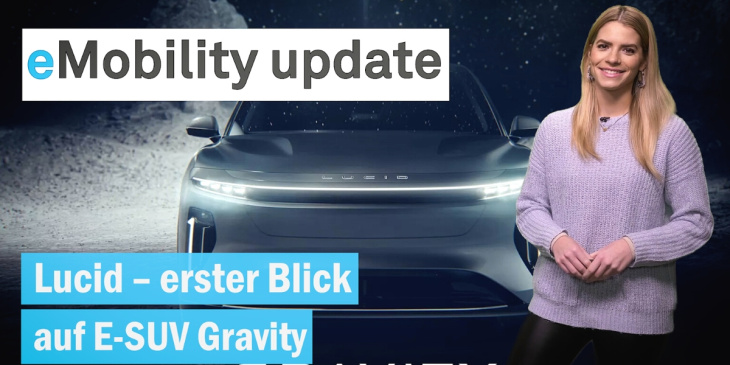 eMobility update: Lucid zeigt E-SUV Gravity / nächste Toyota Prius-Generation / Skoda gibt Umweltbonus