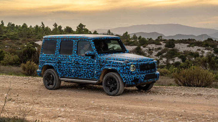 mercedes eqg im ersten fahrbericht: g wie elektro