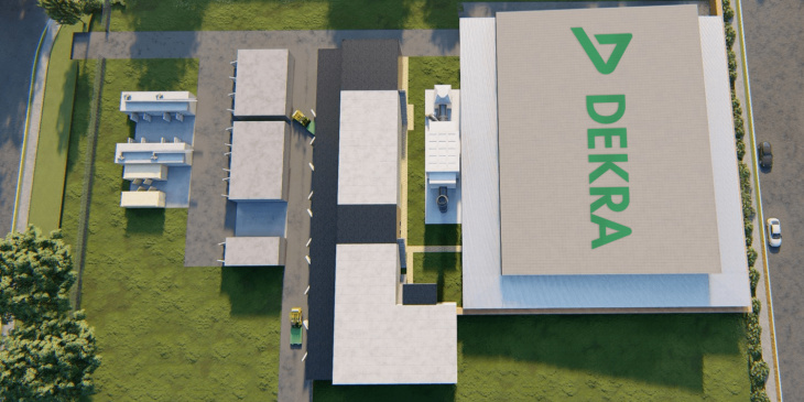 dekra plant batterie-testzentrum am lausitzring