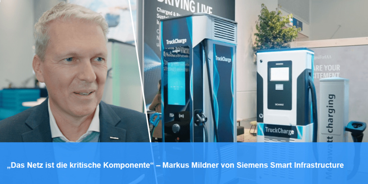 „Das Netz ist die kritische Komponente“ sagt Markus Mildner von Siemens Smart Infrastructure