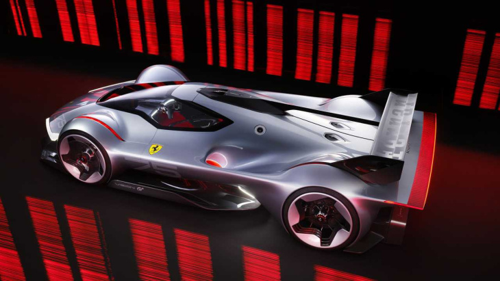 ferrari vision gran turismo: twin-turbo-v6 und über 1.000 ps