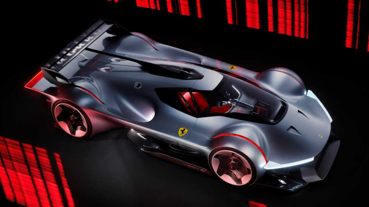 ferrari vision gran turismo: twin-turbo-v6 und über 1.000 ps