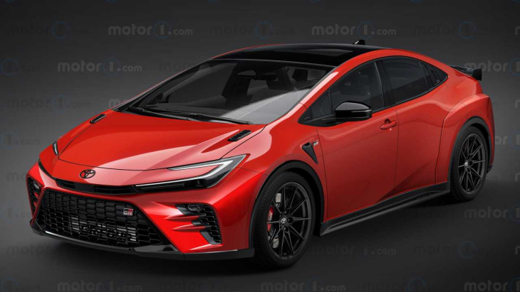 toyota gr prius: renderings zeigen unseren feuchten hybrid-traum