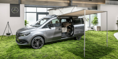Mercedes gibt Ausblick auf Camper-Version des EQT