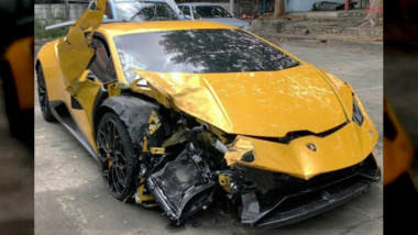 Lamborghini Huracan Performante sorgt für Chaos in Bangkok