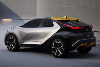Toyota C-HR Prologue (2023): Designstudie, Hybridauto, C-SUV
