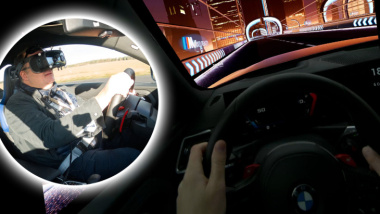 Mit dem Vollblut-Verbrenner durch Virtual Reality - BMW M Mixed Reality mit VR-Brille ausprobiert