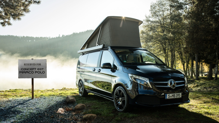 car-camping: mercedes stellt neuen elektro-camper vor