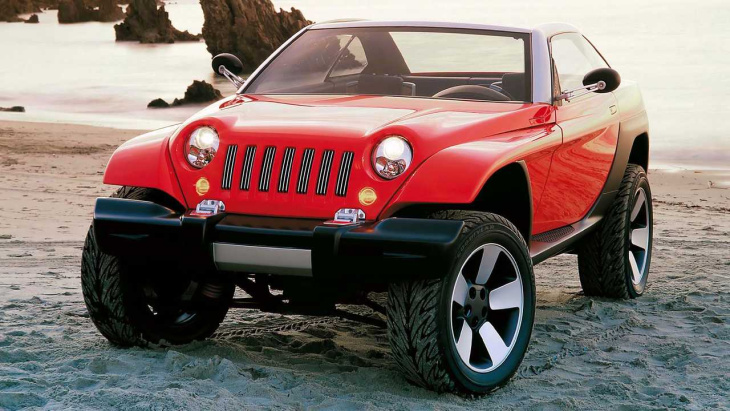 vergessene studien: jeep jeepster (1998)