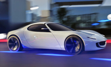 Mazda Vision Study: Ausblick auf Elektro-MX-5                               Ist das die Zukunft des Mazda MX-5?
