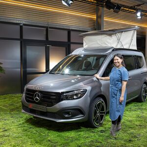 Mercedes Concept EQT Marco Polo(2023) : Erster Blick in den Elektro-Microcamper