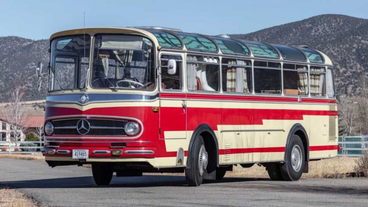 klassisches mercedes-wohnmobil von 1961 stand zum verkauf