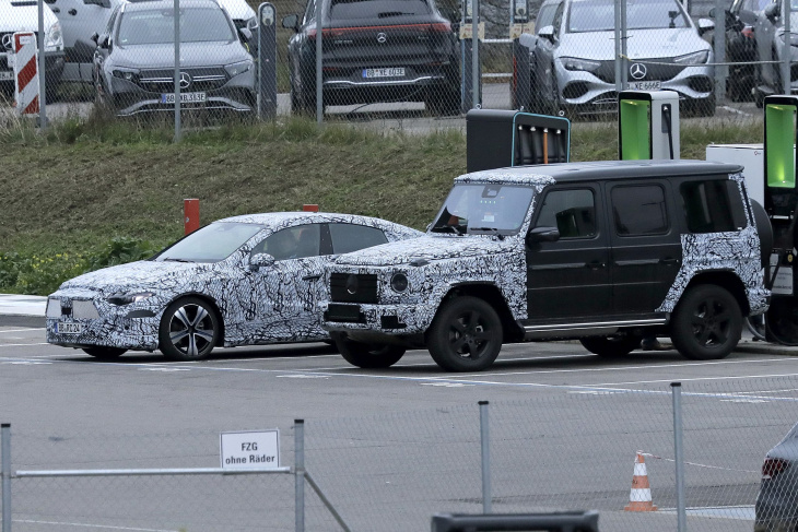 nächste generation vom mercedes-benz eqa abgelichtet