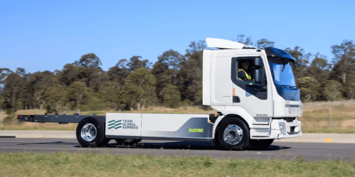 volvo liefert 36 e-lkw nach australien