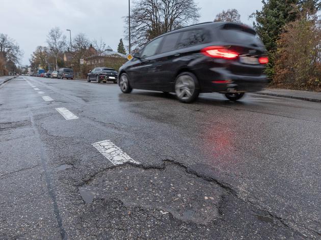 nur note 4 von 6 für die gautinger straßen