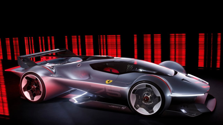 vision gran turismo: das erste ferrari-konzeptfahrzeug, das sie auch fahren können