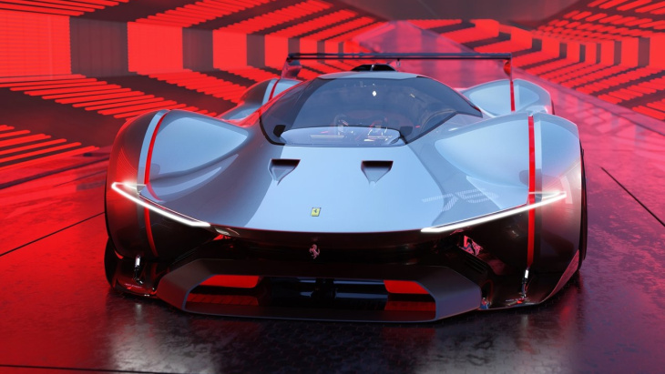 vision gran turismo: das erste ferrari-konzeptfahrzeug, das sie auch fahren können