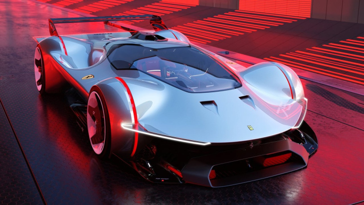 vision gran turismo: das erste ferrari-konzeptfahrzeug, das sie auch fahren können