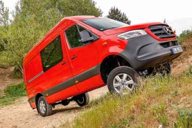 Mercedes Sprinter 4x4: Test, Van, Allrad, Diesel