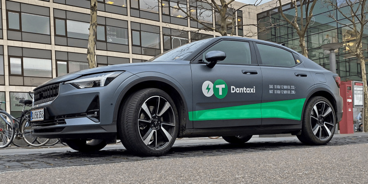 dänischer taxi-betreiber dantaxi nimmt polestar 2 in flotte auf