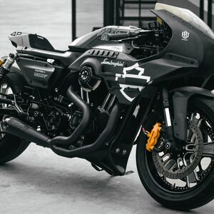 Harley-Davidson Sportster Umbau: Sporty im Lamborghini-Stil von Fatboy & Slayer