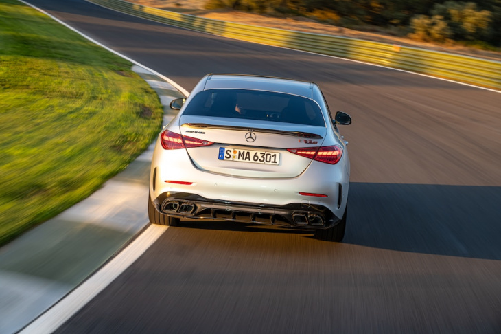 mercedes-amg c 63 s e performance: fahrbericht, hybrid, rennstrecke