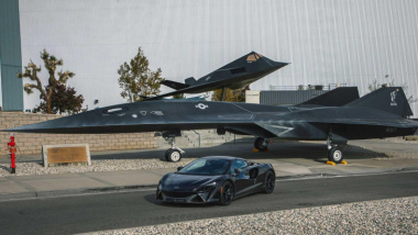 McLaren bringt Stealth-Kampfjet-Technologie in Autos