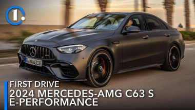 Mercedes-AMG C 63 S E-Performance (2023) im ersten Test