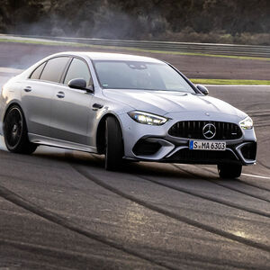 Mercedes-AMG C63 S E Performance : Vier Zylinder und Drift per Klick