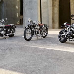 bmw r 18 und r ninet 100 years: luftgekühlte boxer feiern 100 jahre bmw