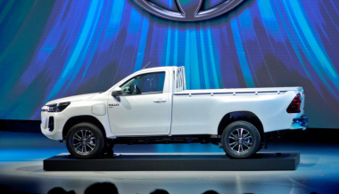 Toyota zeigt rein elektrischen Hilux Pick-up-Truck