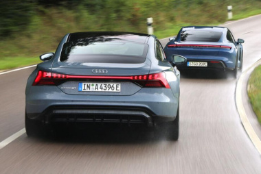 US-Rückruf Audi E-Tron GT und Porsche Taycan: Fahrwerksfehler - Auto kann einseitig absinken
