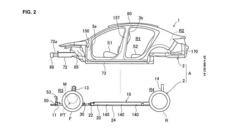 patent-leak: mazda arbeitet an einer kompakten elektro-limousine