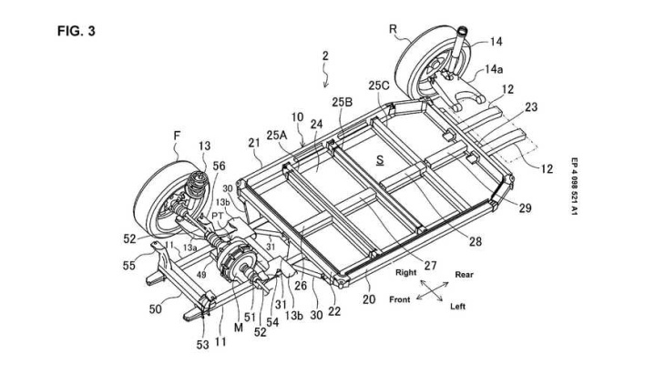 patent-leak: mazda arbeitet an einer kompakten elektro-limousine