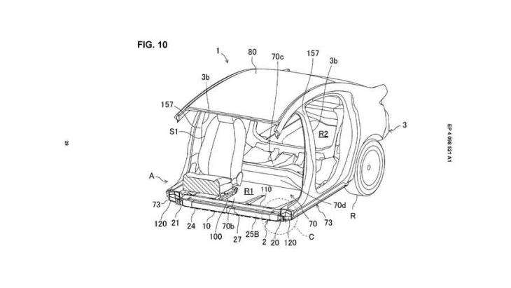 patent-leak: mazda arbeitet an einer kompakten elektro-limousine