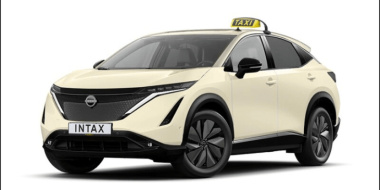 Nissan Ariya als Taxi und Mietwagen zu haben
